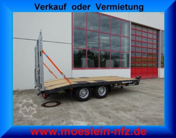 Low loader trailer Möslein TTT 11-5,2P  Neuer Tandemtieflader