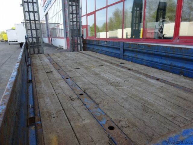 Low loader trailer Müller-Mitteltal ETUE-TA 18,0  18 t GG Tandemtieflader