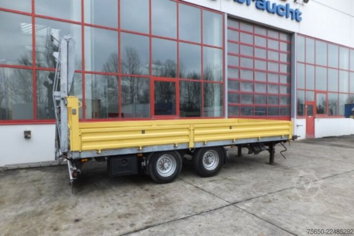 Low loader trailer Obermaier OS2-TUE135S  13,5 t Tandemtieflader