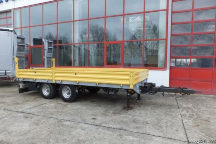Low loader trailer Obermaier OS2-TUE135S  13,5 t Tandemtieflader