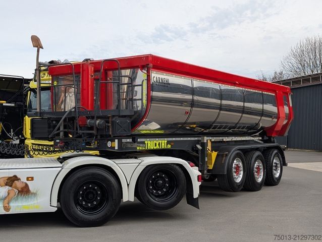 Kipper Auflieger CARNEHL HardoX Stahl 24 cbm, Thermo- Voll- Isolierung