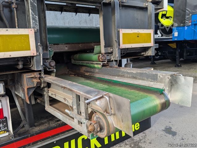 Auflieger mit Walkingfloor  Rollbandwagen mit Walzen und Förderband