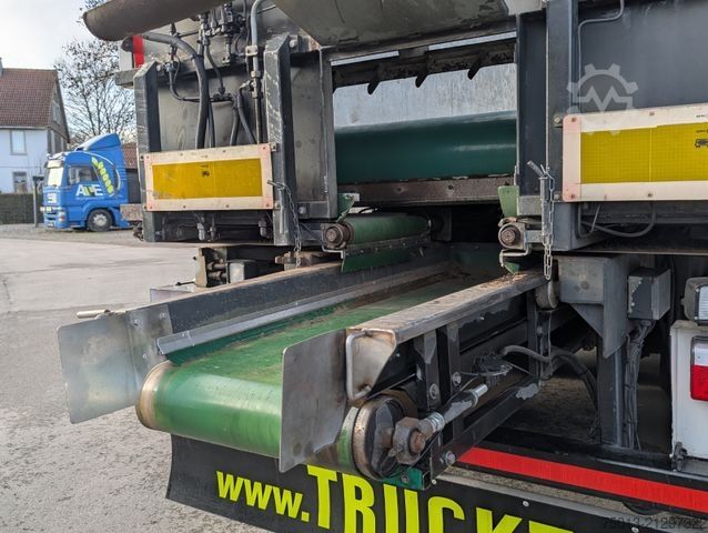 Auflieger mit Walkingfloor  Rollbandwagen mit Walzen und Förderband