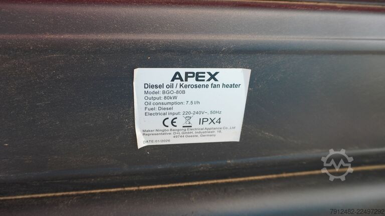 Assembling machine Apex BGO-80B (Typ 56217)