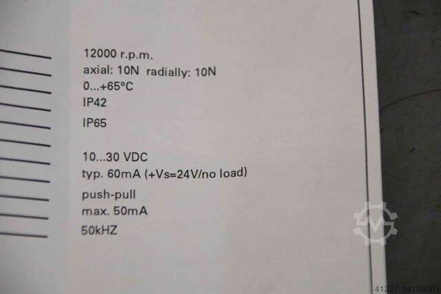 Rotary encoder Baumer BDK 01.24G360-5-5