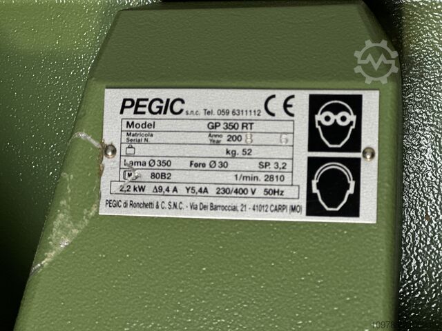 Kapp- und Gehrungssäge PEGIC GP 350 RT PEGIC GP 350 RT