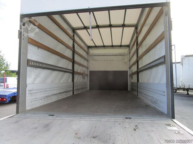 Curtain sider van MERCEDES-BENZ Atego 818L *6,10m+LBW+KLIMA+AHK+1-Hand*