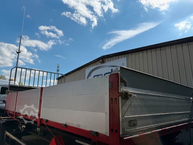 Three-sided tipper truck MAN TGS 28.480 6x4-4 ALLRAD KRAN 19m SEILWINDE Wechs