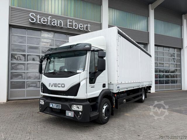 Sliding tarpaulin Iveco Eurocargo ML140E28/P LBW Bär AHK Schiebeplane