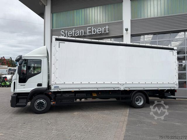 Sliding tarpaulin Iveco Eurocargo ML140E28/P LBW Bär AHK Schiebeplane