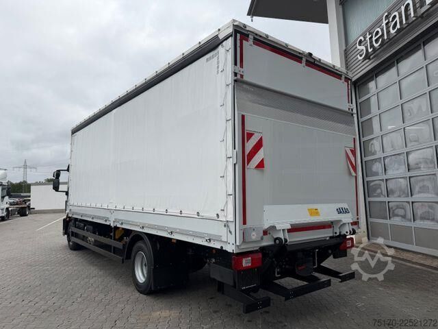 Sliding tarpaulin Iveco Eurocargo ML140E28/P LBW Bär AHK Schiebeplane