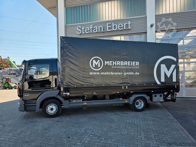 Sliding tarpaulin Mercedes-Benz Atego 824 L Bär LBW 1.000kg AHK Klima 3 Sitze