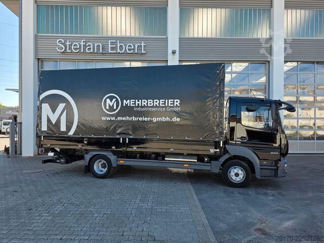 Sliding tarpaulin Mercedes-Benz Atego 824 L Bär LBW 1.000kg AHK Klima 3 Sitze