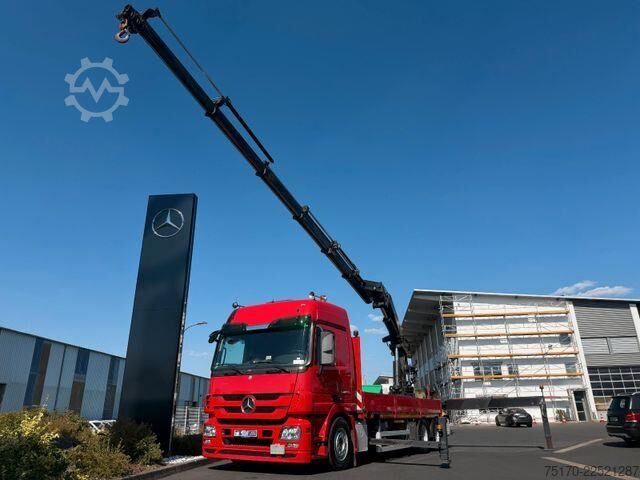 Platform trailer Mercedes-Benz Actros 2644 L 6x4 MKG HLK 541 HP Funk Spitze