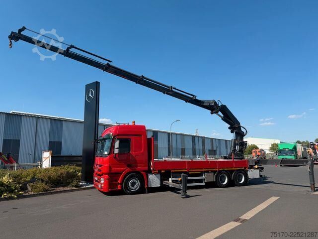 Platform trailer Mercedes-Benz Actros 2644 L 6x4 MKG HLK 541 HP Funk Spitze