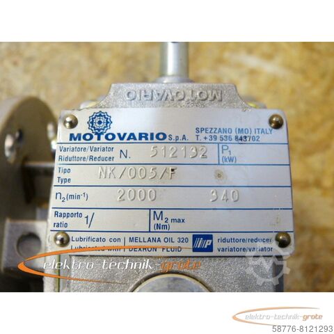 Control unit Motovario NK/005/F Verstellgetriebe