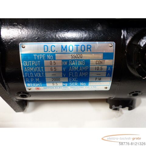 Control unit  Nippon Electric S5020 Servomotor