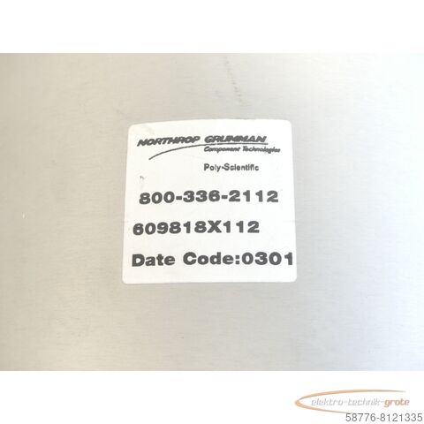 Control unit  Northrop Grumman 800-336-2112 / 609818X112 General Purpose Inductor