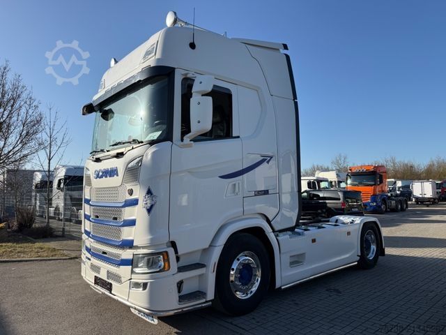 Standard tractor unit SCANIA S500 /Retarder/Leder/Alu/Navi/Standklima/LED