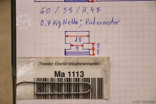 Interchangeable jaws unbekannt Breite 18 mm