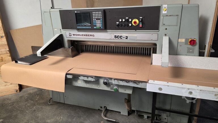 Paper cutting machine Wohlenberg 115 Cut Computer