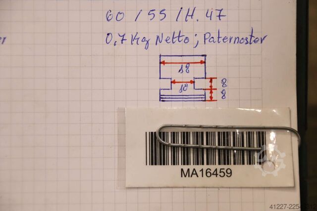 Interchangeable jaws unbekannt Breite 18 mm
