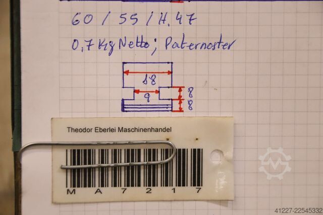 Interchangeable jaws unbekannt Breite 18 mm