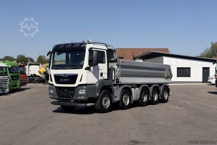Kipper LKW MAN TGS 44.500 10x4 Kippmulde / Swiss-Vehicle