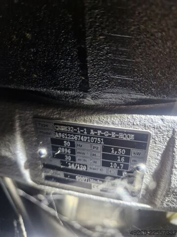 Collection of pumps and reverse osmosis system Grundfos CRNE 32-1-1 A-F-G-E-HQQE