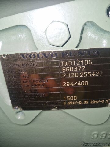 Notstromaggregat Volvo TWD1210G