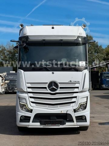 Box truck MERCEDES-BENZ Actros 2553 MP5 6x2 Lenk-/Lift Koffer mit LBW