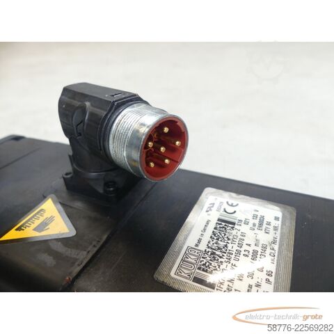 Control unit KUKA 1FK7083-5AF81-1YY3-Z S16 Servomotor SN: YFU150407861021