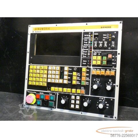 Komponente Siemens Bedientafel Sinumerik 8 MS421-D