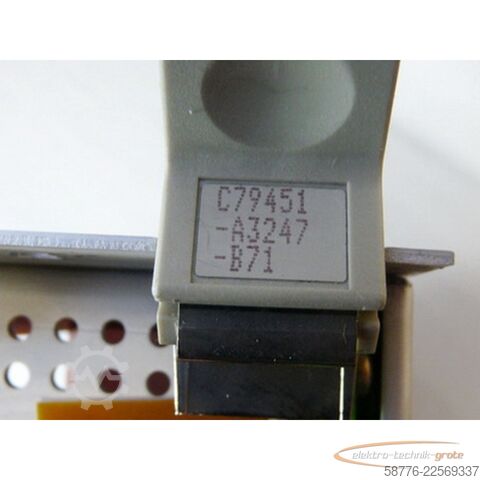 Component Siemens C79451-A3247-B71  SICOMP M26 Power Supply SN C4 013882