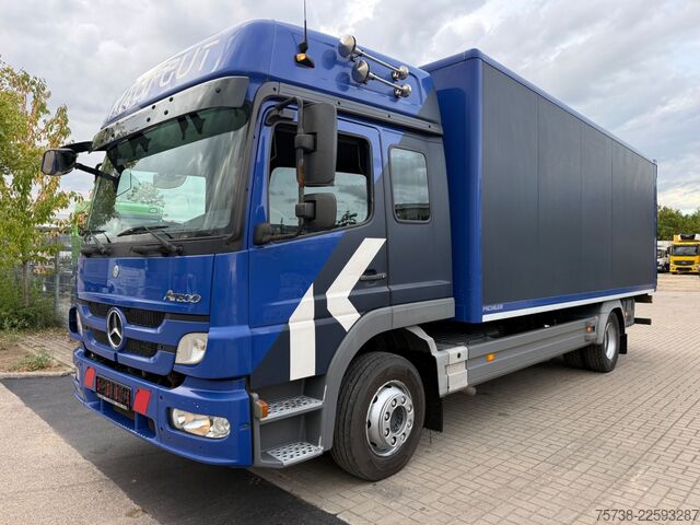 LKW mit Kofferaufbau MERCEDES-BENZ Atego 1229 L Koffer+LBW/L-Haus/Klima/Schalter