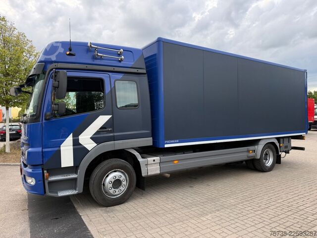 LKW mit Kofferaufbau MERCEDES-BENZ Atego 1229 L Koffer+LBW/L-Haus/Klima/Schalter