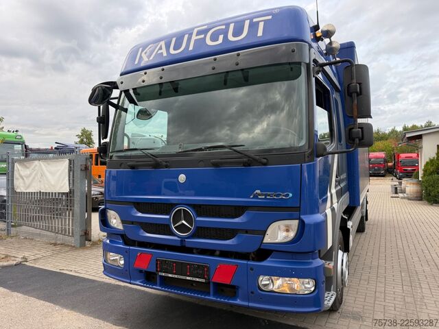 LKW mit Kofferaufbau MERCEDES-BENZ Atego 1229 L Koffer+LBW/L-Haus/Klima/Schalter