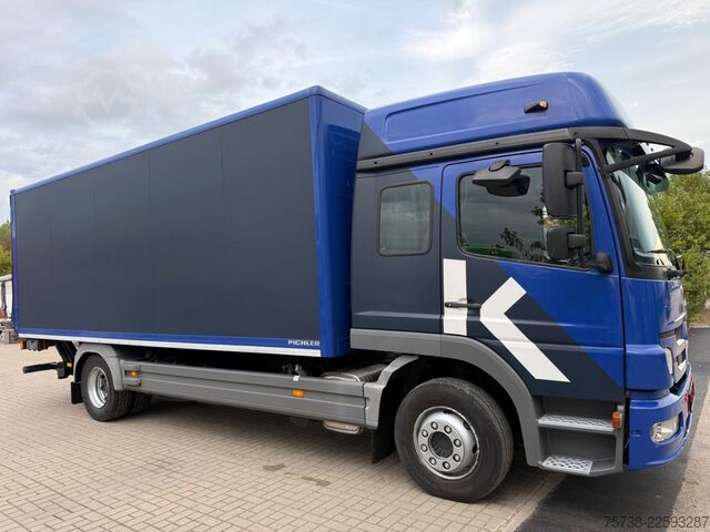 LKW mit Kofferaufbau MERCEDES-BENZ Atego 1229 L Koffer+LBW/L-Haus/Klima/Schalter