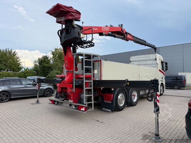 LKW mit Pritsche (offen) SCANIA R500 6x2*4 Baustoff Fassi 215/Retarder/Vollluft