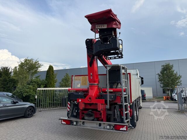 LKW mit Pritsche (offen) SCANIA R500 6x2*4 Baustoff Fassi 215/Retarder/Vollluft