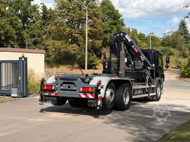 Abrollkipper DAF CF 6x2 lift/lenk Abrollkipper KRAN 22m FUNK