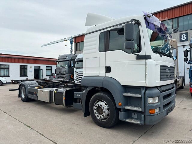 Wechselfahrgestell LKW MAN TGA 18.350 * ANALOG-TACHO * WENIG KM * GEPFLEGT
