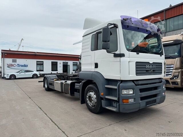 Wechselfahrgestell LKW MAN TGA 18.350 * ANALOG-TACHO * WENIG KM * GEPFLEGT