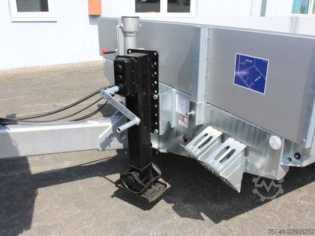 Low loader trailer fliegl TPS 118 Plattform 6.2m! mit Rampen NEU