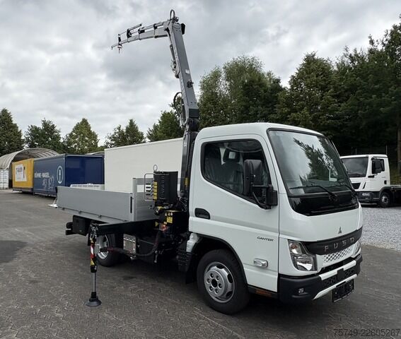Autokranwagen Fuso 3S15 Alu Pritsche 2.80m Ladekran Funk! sofort verfügbar!