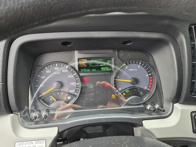 Curtain sider van Fuso Canter 7C18 Aut., Bordwand Pritsche Plane 10Tkm!