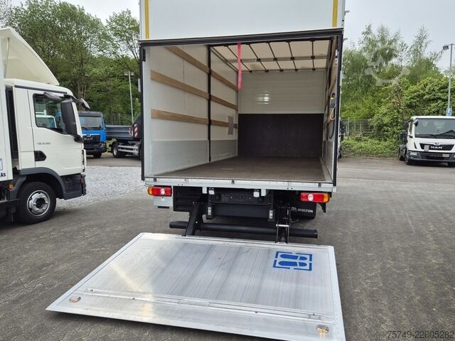 Curtain sider van Fuso Canter 7C18 Aut., Bordwand Pritsche Plane 6Tkm!