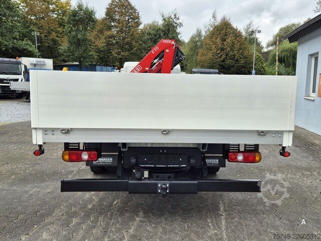 Pritschenwagen Fuso FUSO 9C18 Canter Alu Pritsche 5.5m Kran 3x hydr.