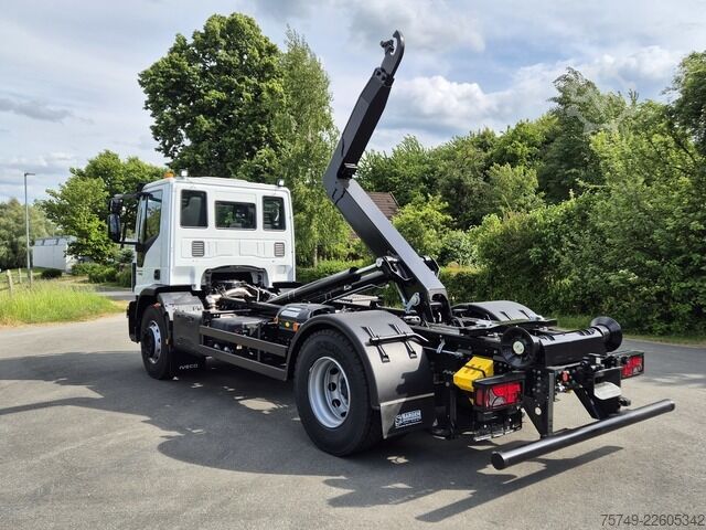 Roll-off tipper truck iveco Euro Cargo 180E32 4x2 Abrollkipper Teleskoparm