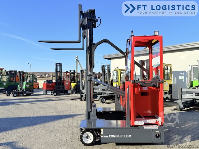 4-way forklift Combilift C3000GST TRIPLEX 8300 FREE-LIFT NEW TIRE